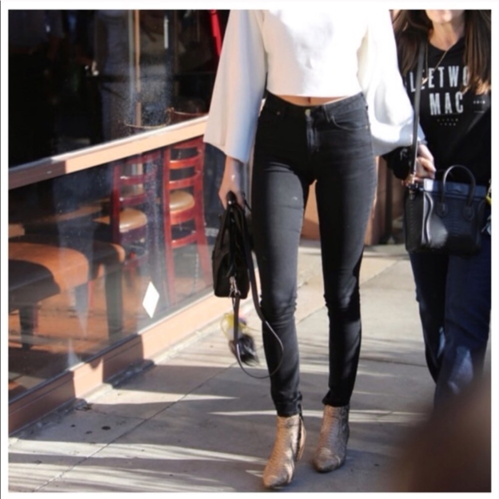 • Rich & Skinny • Black Skinny Jeans Tar Wash 27
